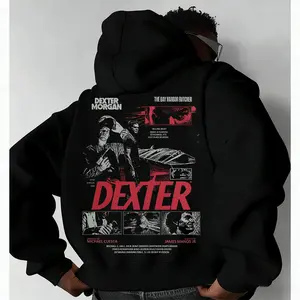 Dexter Retro Hoodie - Fun Dexter movie hoodie, Morgan graphic 90s style hoodie, Bay Harbor Butcher hoodie, Morgan graphic 90s style hoodie, movie hoodie, trendy hoodie