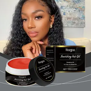 Hoegoa Moisturizing Hair Gel, For Dry And Frizzy Hair Light Refreshing And Soft Hair Care Gel Lightweight Refreshing Formula, Softens & Smooths Hair Care Gel