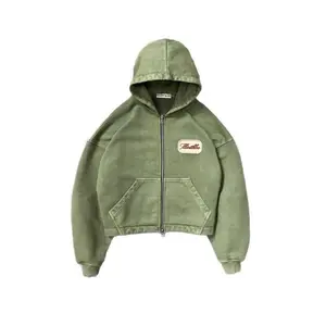 Fashion Trend New Solid Color Letter Patch Hooded Zipper Sweater Men Y2K Hip Hop Vintage Harajuku Joker Couple Sports Hoodie Womenswear Clothes Suits Pocket Long Sleeve Casual Love Piece Style Streetwear Polyester GamisGift