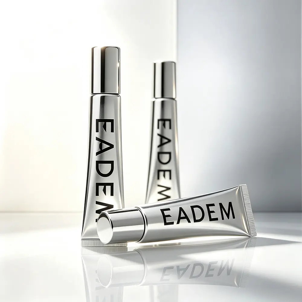 EADEM Le Chouchou Vegan Glass-Gloss Lip Balm Butter Mochi - Clear, Unscented Intensive Treatment for Dry, Cracked Lips, Non-Sticky High-Shine Softener