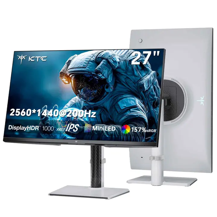 KTC Mini LED 27" 200Hz 2K HDR1000 Gaming Monitor | M27T6S KTC Mini LED 27" 200Hz 2K HDR1000 Gaming Monitor | M27T6S