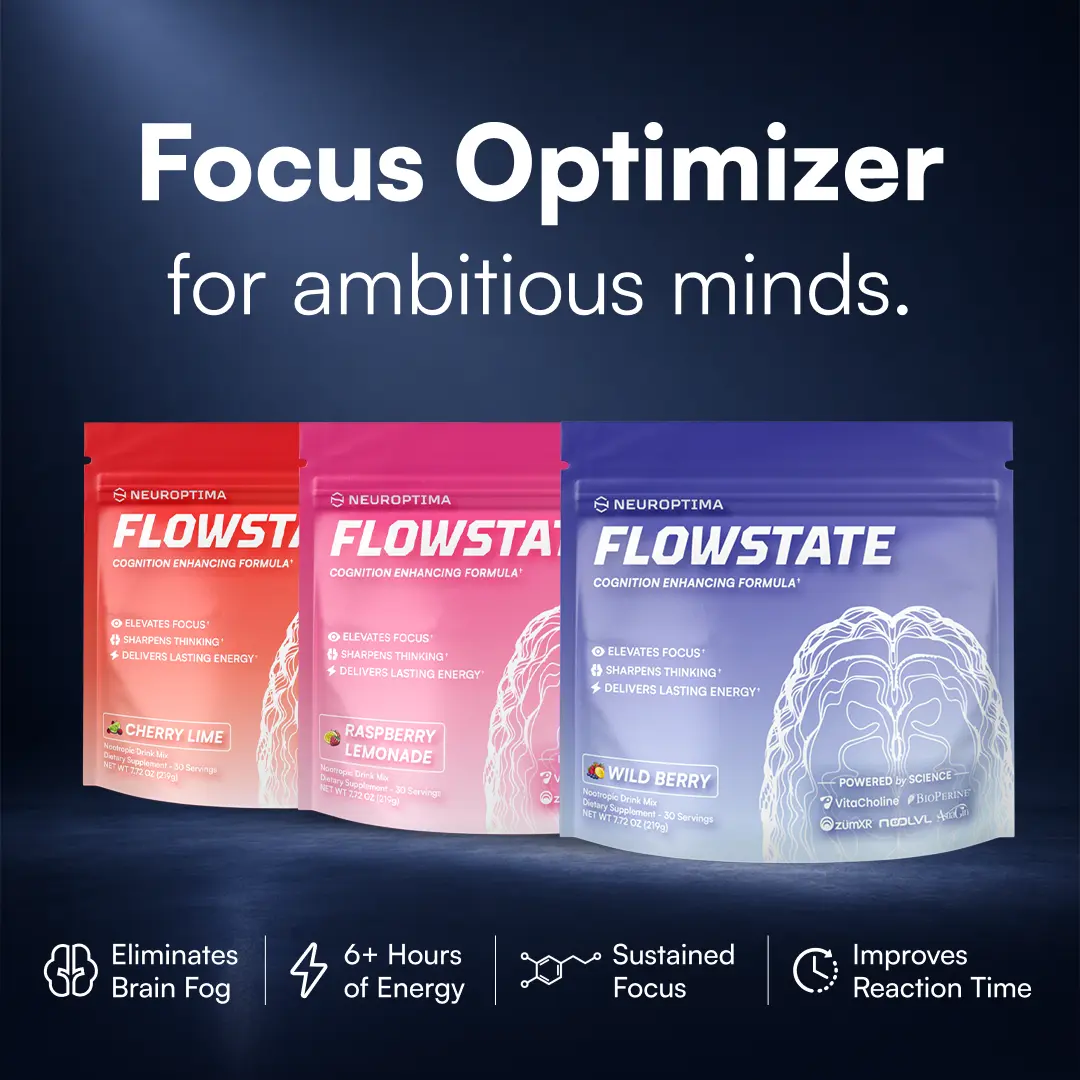 NEUROPTIMA Flowstate - Focus & Energy Drink Formula