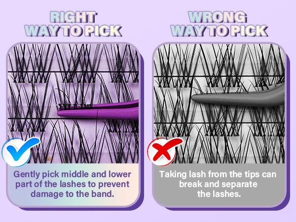 B&Q Flora Kit l Airy Natural Wispy Look,Featherlight Weightless Feel,C Curl Invisible Band 8-18mm Beginner Friendly DIY Eyelash Extensions at Home Makeup Cosmetic Feb Stockup