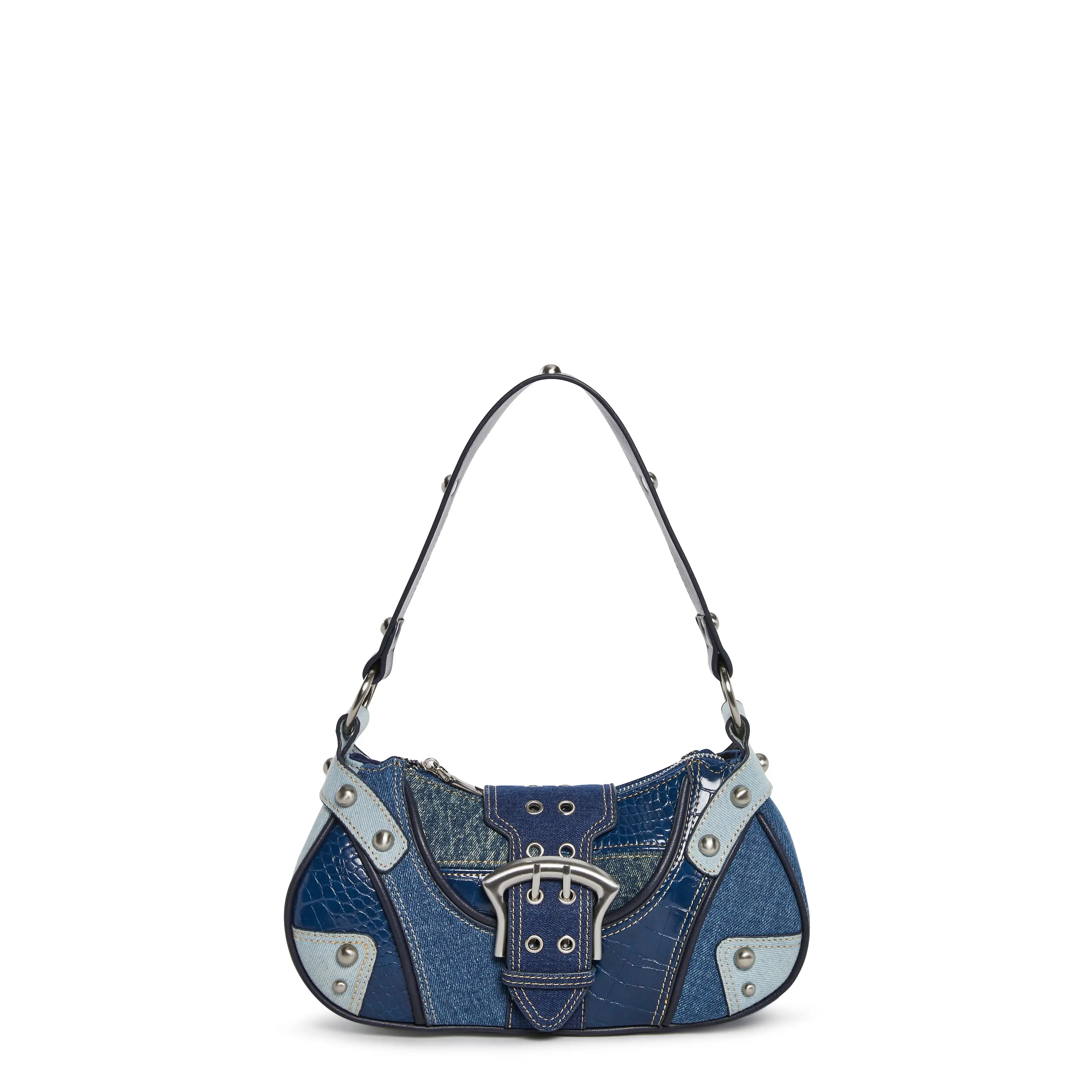 Savage Ways Denim Shoulder Bag