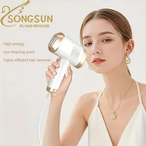 FY-B508AL Goddess Festival presents double light tube large window hair removal instrument IPL hair removal, 21J large energy home painless whole body hair removal instrument Christmas, Valentine's Day, New Year Gifts Smooth Smooth