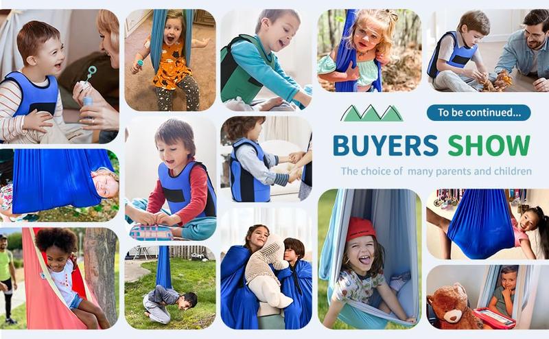 OUTREE Adjustable Weighted Vest for 3+ Years Old Kids with Sensory Needs, Compression Vest for Kids with ADHD and Autism