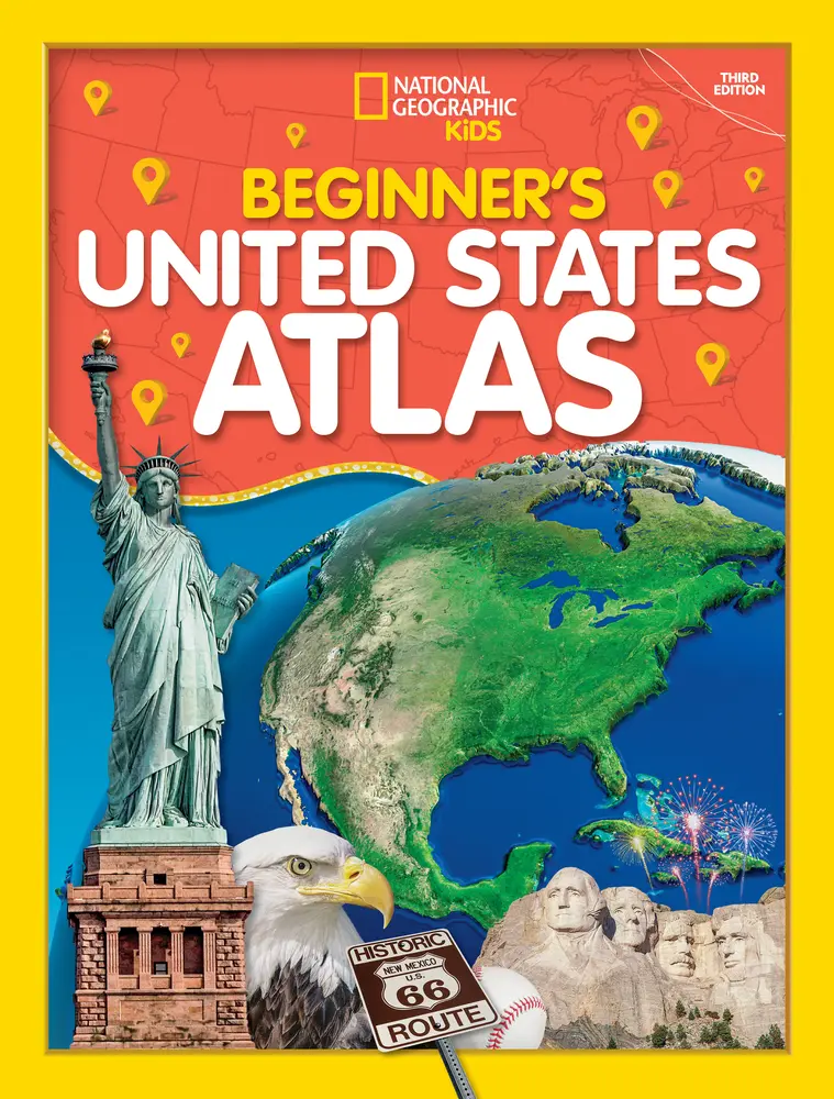 USED-National Geographic Kids Beginner's U.S. Atlas 2020, 3rd Edition by Kids, National Geographic (Paperback)