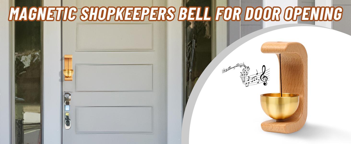 Magnetic Wind Chime Bell Solid Wood Suction Mount Vintage Style Wind Chime Entry Door Decor Home Wall Easy Install No Drill Hanging Ornament Magnetic Wind Chime Bell Solid Wood Suction Mount Vintage Style Wind Chime Entry Door Decor Home Wall Easy Install No Drill Hanging Ornament