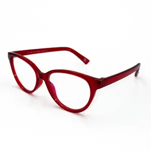 The Book Club ART OF SNORE 223052400 Eyeglasses Bold Red Statement Frame Lightweight Comfortable Modern Rounded Lens Durable Construction