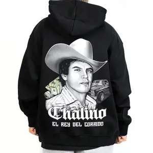 Chalino Sanchez Unisex Hoodie T-Shirt Sweatshirts Basic Street Chicano Style, Mexican Clothings Streetwear