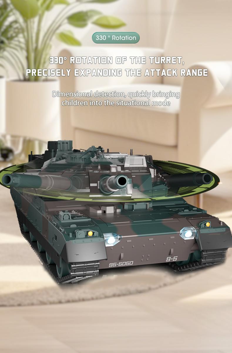 TongLi 1/24 Scale Remote Control Tank, Remote Control Tank, Toy Tank, Realistic Sound and Light Effects, Remote Control Toy Tank, Rotatable Turret, Toy for Boys Aged 8-12, Birthday Gift Toy,Toy Gifts	 Christmas gift	New Year gift Rechargeable