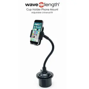 WAVELENGTH UNIVERSAL CUP HOLDER PHONE MOUNT FOR CARS AND TRUCKS