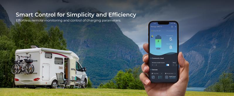 Renogy 200W 12V Solar Panel Kit | N-Type with 30A LCD PWM Charge Controller and Mounting Brackets for RV, Boat, Trailer, Camper, Marine & Off-Grid Use