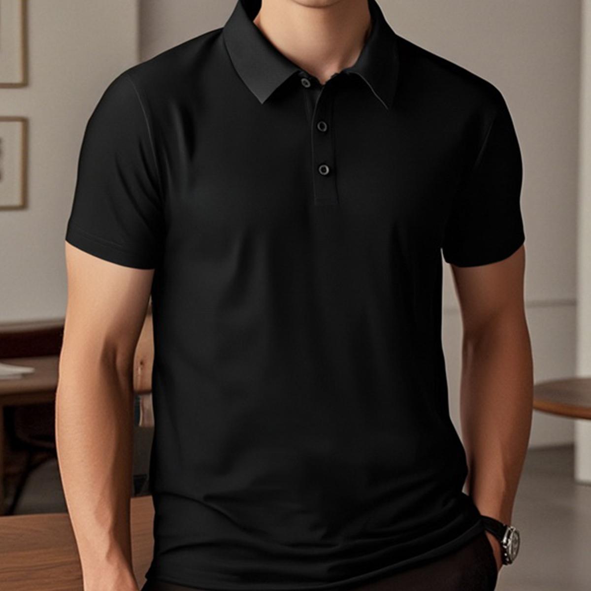 Premium Performance Polos: Ultra-Breathable, Moisture-Wicking Polos with Stretch | Fashion Collar Short Sleeve Casual Tees (Available in Various Colors) Soft, Sweat-Absorbing, Lightweight Everyday Wear