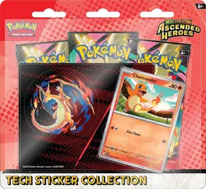 Pokemon Mega Evolutions 2.5 Ascended Heroes Tech Sticker Collection 1 random varient