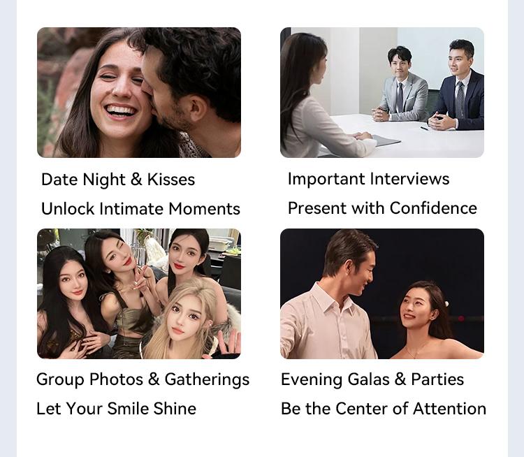 Luha Teeth Whitening Powder for Yellow Teeth Tea Coffee Stains Tartar Plaque 14 Days to 5 Shades Whiter Non Medical Oral Oral Oral