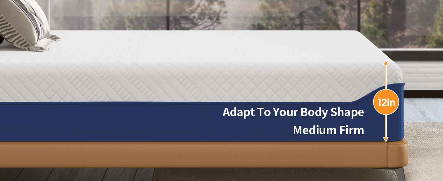 Green Tea Gel Memory Foam Mattress in a Box with Cooling Gel Infusion, CertiPUR-US Certified, Washable Cover, Restful Night Pressure Relief Green Tea Gel Memory Foam Mattress in a Box with Cooling Gel Infusion, CertiPUR-US Certified, Washable Cover, Restful Night Pressure Relief