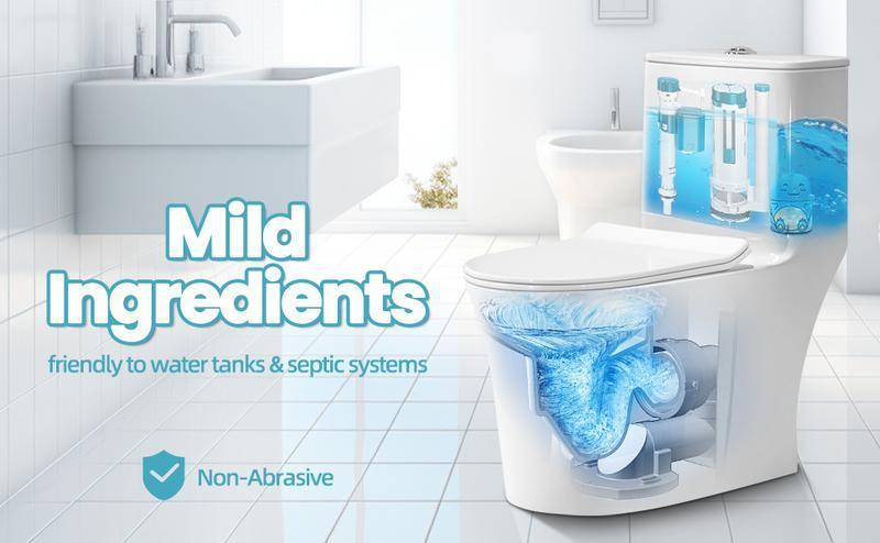 3PCS Toilet Bowl Cleaner Bottle, Cute Dinosaur-Shaped Bathroom Toilet Tank Cleaner with Ocean, Jasmine, and Peach Scent full head coverage