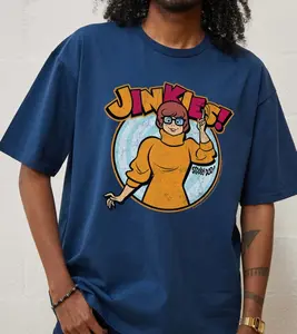 Jinkies Scooby-Doo 2D T-Shirt, Nostalgia 2D Print T-Shirt, Cartoon Network Shirt, Gifts for Cartoon Fans #ScoobyDoooo #CartoonNetwork #NostalgiaCore #ScoobyDoo #GraphicTee #StreetwearUS