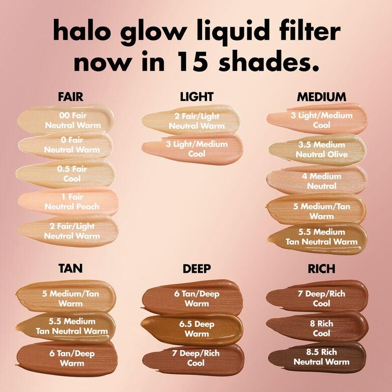 Halo Glow Liquid Filter