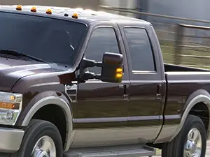 Nilight Switchback LED Truck Mirror Lights - Amber Turn Signals, White Parking Lamps, Smoked Glossy Lens, Plug-and-Play 28 Pcs Vehicle Accessory, 7c3z-13776-a LED Car Lights for 2008-2016 F250 F350 F450 F550 Super Duty