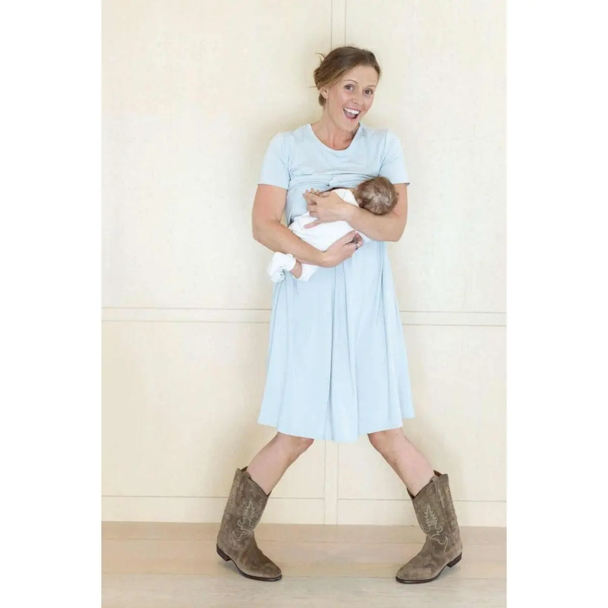 Liv Maternity & Nursing Dress