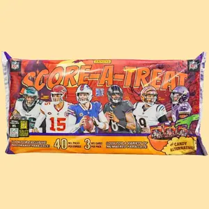 2025 Panini Score-A-Treat NFL 3 Card Pack Sports Trading Cards Sports Collectible