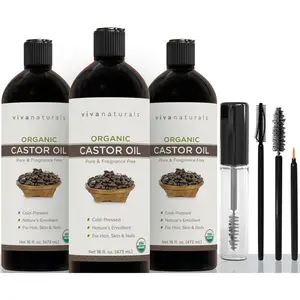 Castor Oil 16 fl. oz - 3 pack