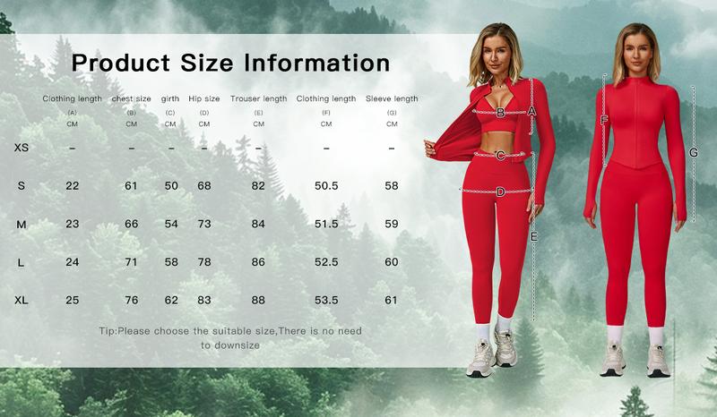 Women's Solid Criss Cross Crop Tank Top & High Waist Leggings & Zip Up Crop Jacket Tracksuit Set by MFVIM - Breathable Comfortable Outfits for Yoga, Gym, Workouts, Running, Yoga Wear, Workout Gym Clothing, Gym Sportswear, Casual Activewear Women's Solid Criss Cross Crop Tank Top & High Waist Leggings & Zip Up Crop Jacket Tracksuit Set by MFVIM - Breathable Comfortable Outfits for Yoga, Gym, Workouts, Running, Yoga Wear, Workout Gym Clothing, Gym Sportswear, Casual Activewear