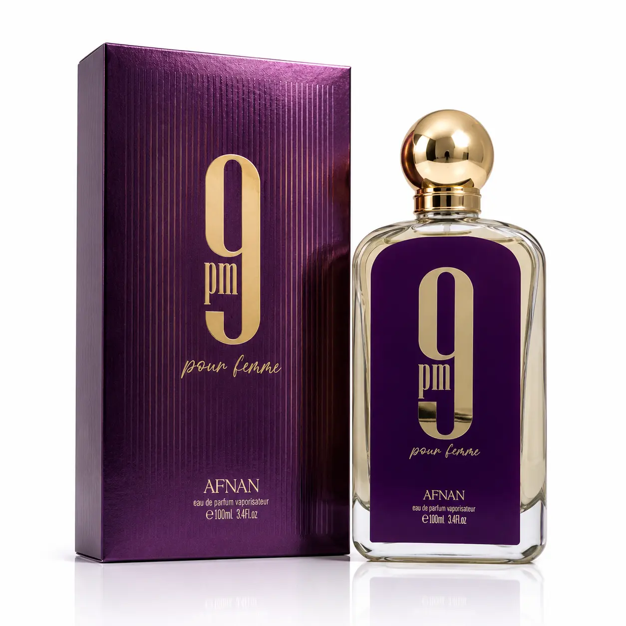 Afnan 9PM Pour Femme Eau de Parfum for Women 100ml | Long Lasting Luxury Feminine Fragrance