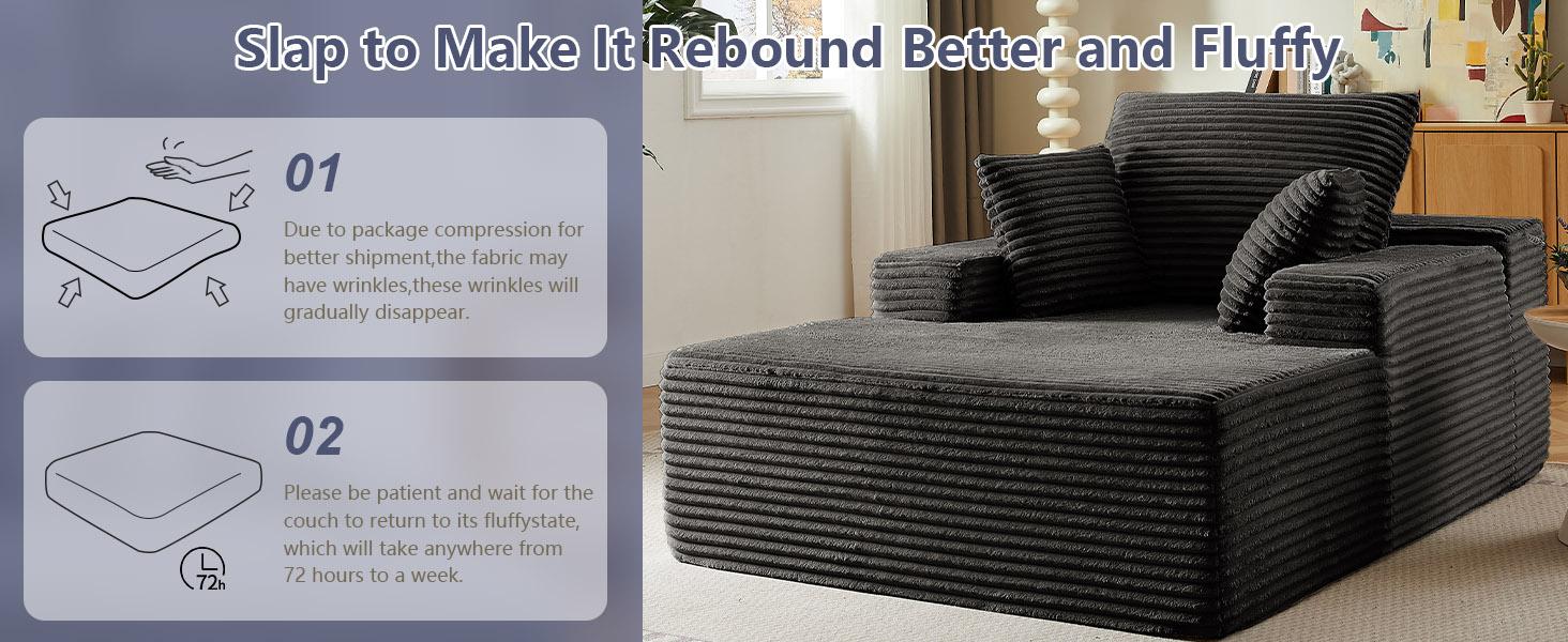 ModMood Extra-Large Boneless Cloud Chair Oversized Chaise Lounge Chair Indoor - 67"x48" Upholstered Sofa Bed Lounge Couch Chairs,Reading Chairs Sleeper Cloud Sofa L-Shaped Chenille Sectional U-Shaped Modular Velvet Loveseat Set ModMood Extra-Large Boneless Cloud Chair Oversized Chaise Lounge Chair Indoor - 67"x48" Upholstered Sofa Bed Lounge Couch Chairs,Reading Chairs Sleeper Cloud Sofa L-Shaped Chenille Sectional U-Shaped Modular Velvet Loveseat Set
