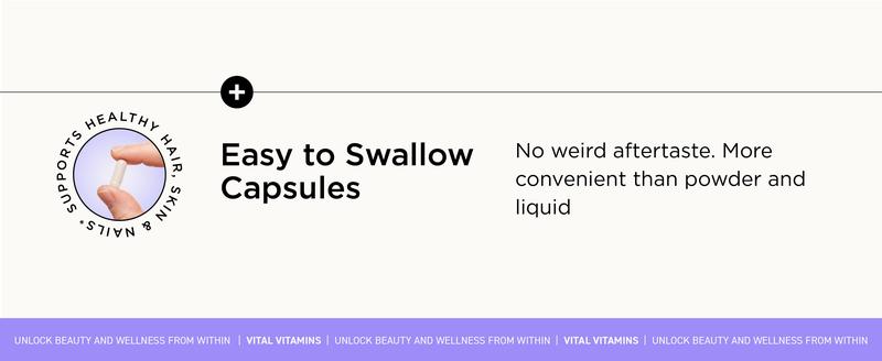Multi Collagen Complex Plus - with Biotin, Hyaluronic Acid, Vitamin C - Type I, II, III, V, X - for Women & Men - Hair, Skin, Nails Beauty Complex - 150 Capsules