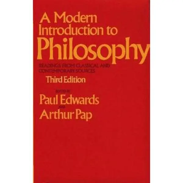 USED-MODERN INTRODUCTION TO PHILOSOPHY, 3RD ED by Unknown (Hardcover)