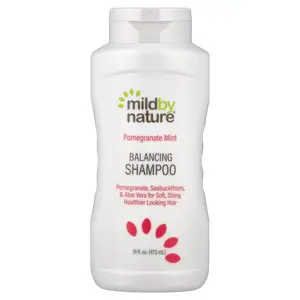 Mild By Nature Pomegranate Mint Balancing Shampoo, 16 fl oz (473 ml)