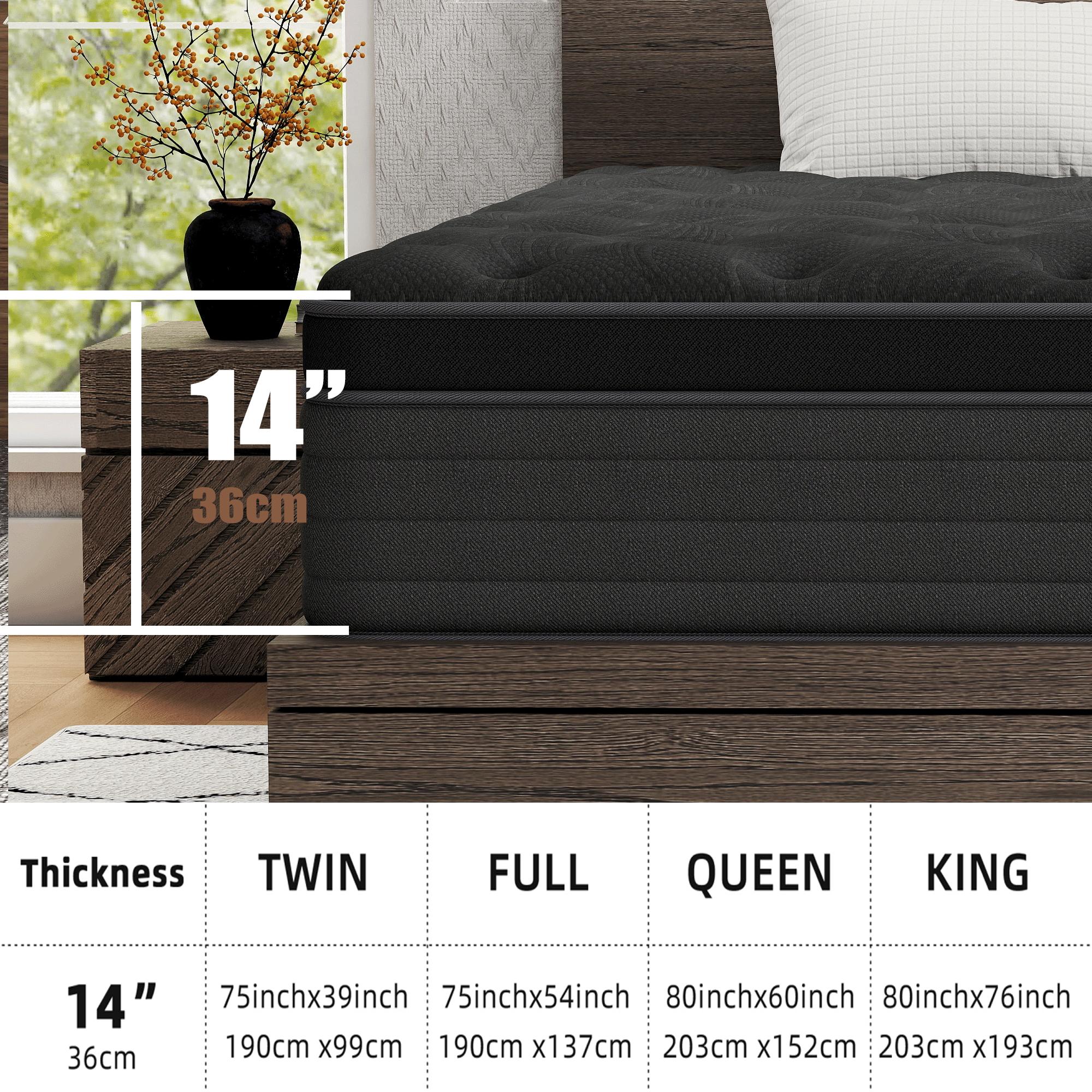 queen size mattress 12/14-Inch Spring Mattress Medium firmness, ergonomic design, hybrid memory foam spring mattress with pocketed coils, comfortable and durable, available in multiple sizes, high-quality new compressed boxed mattress colchones para cama queen size mattress 12/14-Inch Spring Mattress Medium firmness, ergonomic design, hybrid memory foam spring mattress with pocketed coils, comfortable and durable, available in multiple sizes, high-quality new compressed boxed mattress colchones para cama