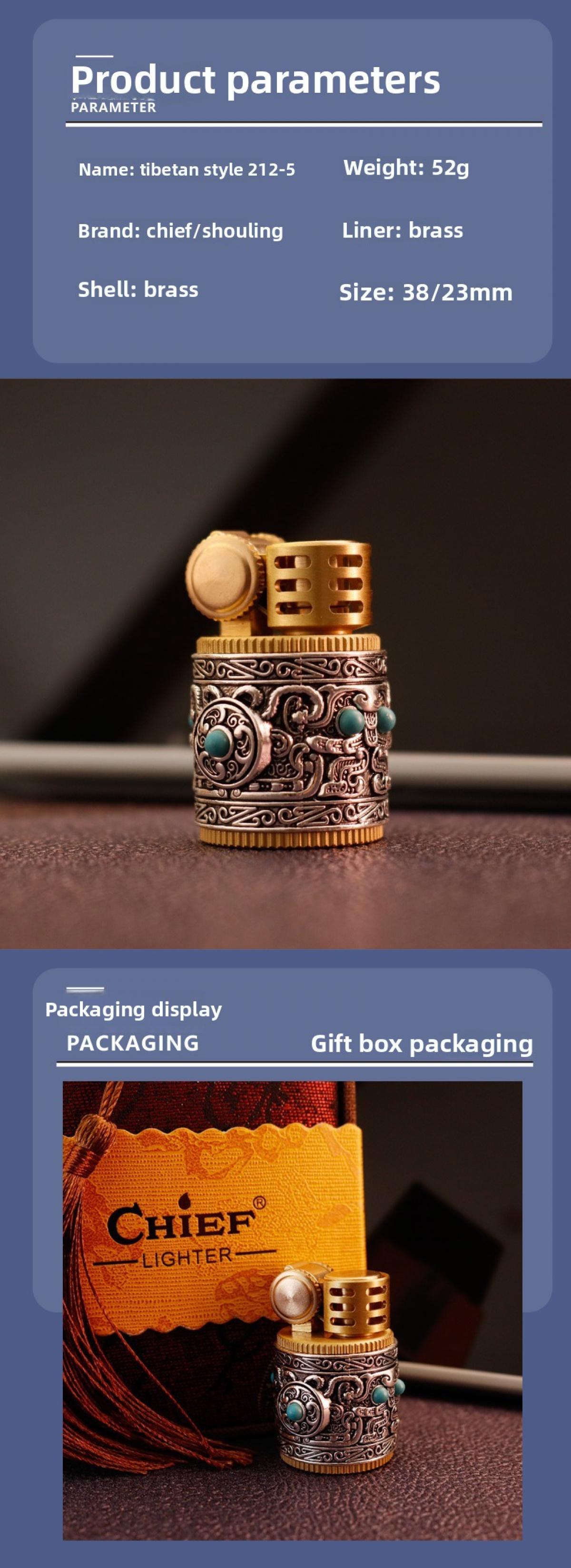 Retro Mini Kerosene Lighter, Cool Armored Little Fatty Lighter, Portable Design With Gift Box, Suitable For Collection, Decoration, Men'S Gift And Outdoor Camping Ignition (Without Fuel)