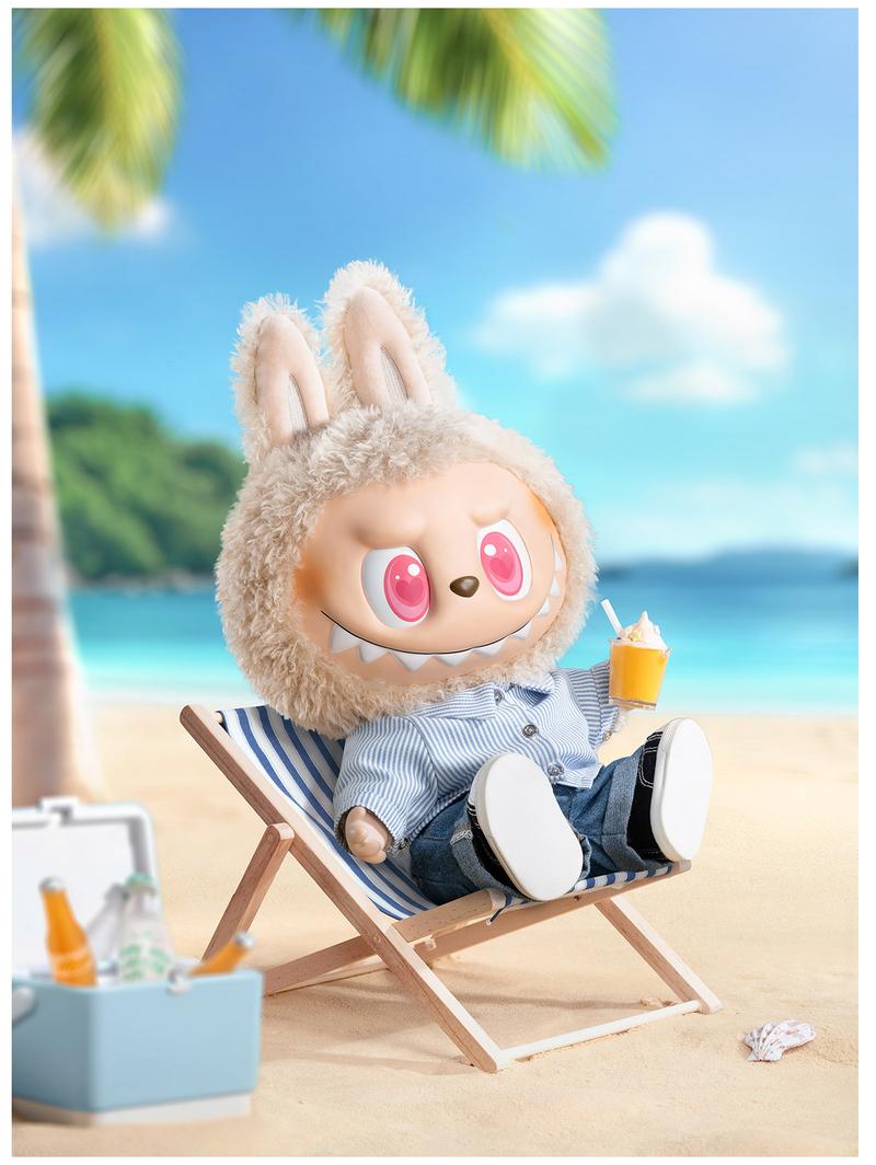 POP MART THE MONSTERS - FLIP WITH ME Vinyl Plush Doll, Labubu Collectible Toys, Valentine’s Day Gifts