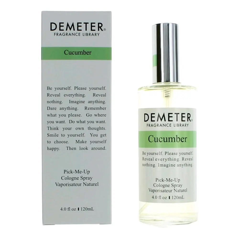 Demeter Fresh Cucumber Cologne Spray - 4 oz, 100% Authentic Guaranteed Women's Fragrance