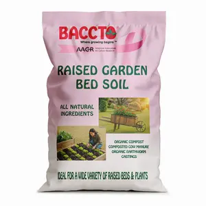Michigan Peat Company BACCTO Raised Bed Soil for All Plant Types, 1.5 Cubic Feet