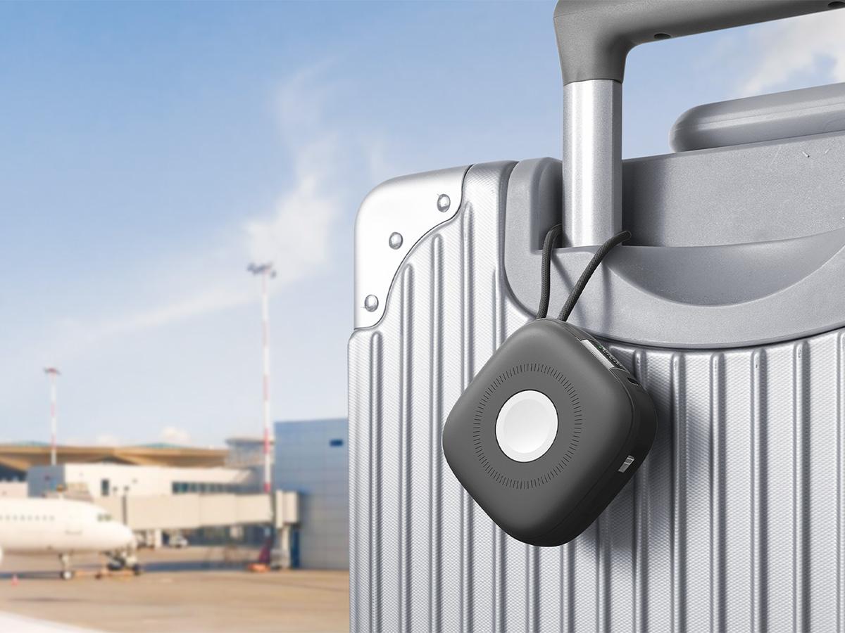 Charmast 10000mAh MagSafe Power Bank 20W Wireless Portable Charger with Built-in USB-C, 3-in-1 Fast Charging for smartphones, wireless earbuds & smartwatches. Lightweight Battery Powered Cable ,Travel Gadgets