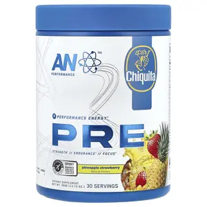 AN Supps Pre-Workout, Pineapple Strawberry, 13.75 oz (390 g)