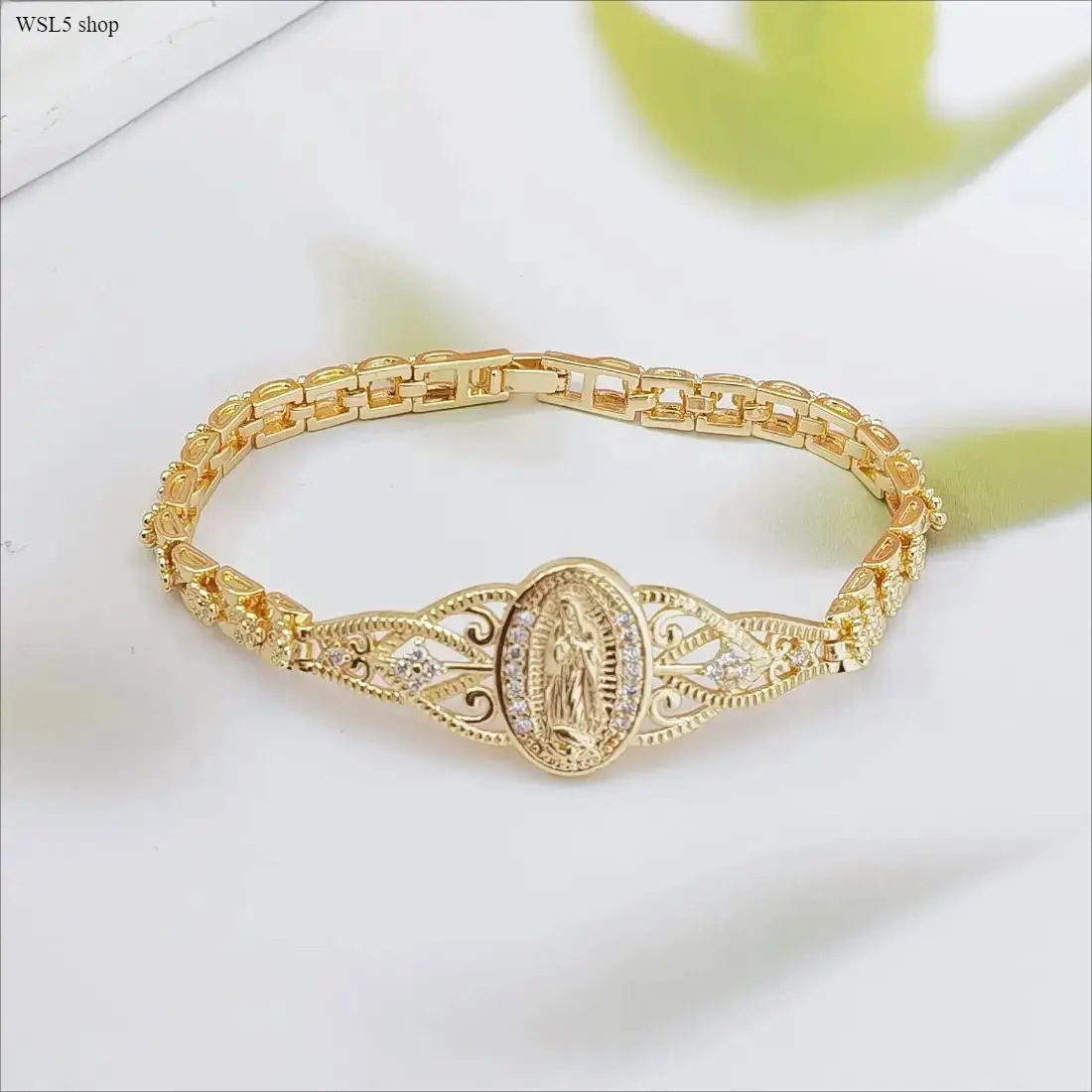 Women's 14K Gold Plated Dainty Stackable Bracelet - Hypoallergenic, Non-Tarnish, Lightweight Minimalist Jewelry, Non Tarnish Jewelry - Ideal Gift for Daily Wear, Special Occasions