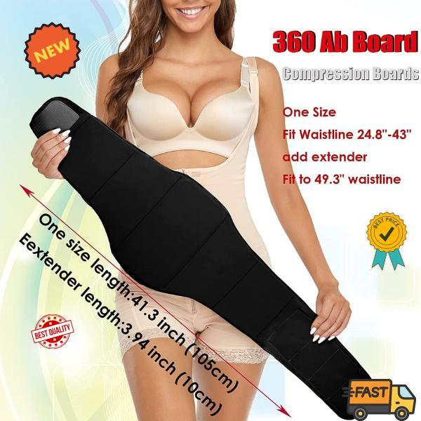 360 Lipo Foam Ab Board Post Surgery Liposuction Abdominal Compression Boards Belly Wrap Lipo Recovery Waist Cincher 360 Lipo Foam Ab Board Post Surgery Liposuction Abdominal Compression Boards Belly Wrap Lipo Recovery Waist Cincher