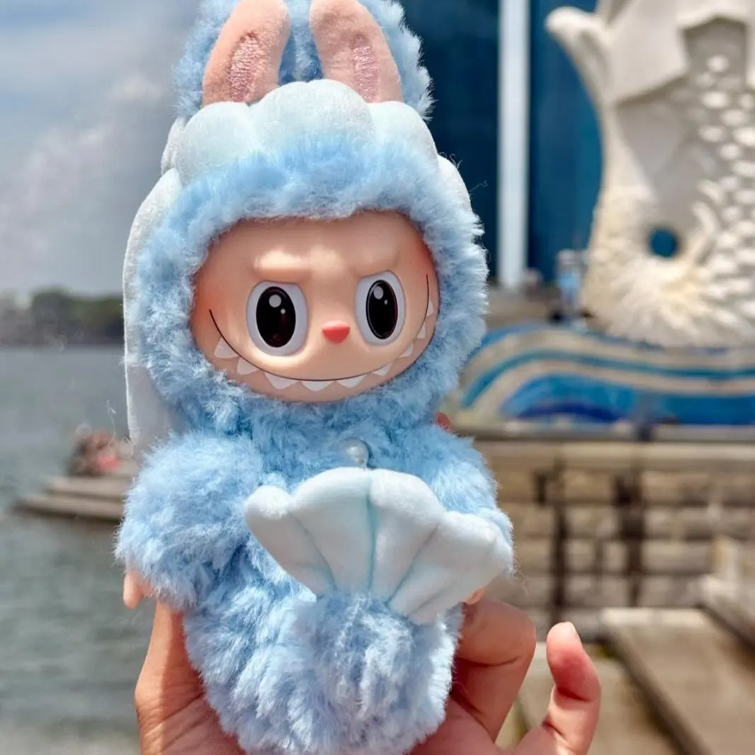 POP MART LABUBU Invisible Hide-and-Seek Series Singapore Limited Edition Collectible Plush Stylish Keychain, Decorative Unique Addition for Collectibles Enthusiasts