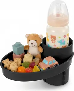 Car Seat Attachment Snack Tray – Multi-Angle Travel Tray, Cup Holder & Interior Accessory for Road Trips & Daily Commutes