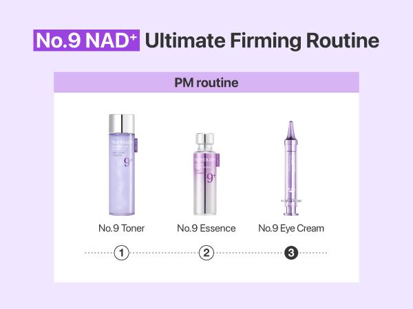 [numbuzin Official] No.9 NAD+ Retinol Eye Cream | NAD+ Retinol Volumetox Eye Cream | Firming, Wrinkles, Fine Lines, Dark Circles, Puffy Eye Bags | Retinol, Peptides, Niacinamide | Undereye Treatment Serum | 0.33 fl. oz.