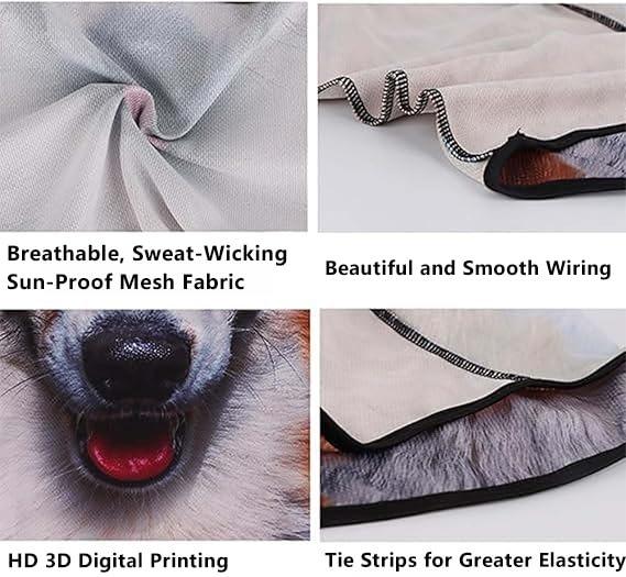 3D Cat Ski Balaclava Sheisty Face Mask with Ears for Music Festivals Raves Ski Halloween Party Outdoor Activities