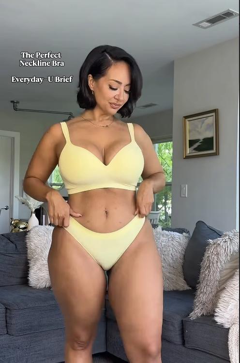 Underoutfit Perfect Neckline Bra - Cloud Fabric Hyper Comfortable NO Wire Support