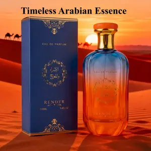 Long Lasting Men's Perfume, Middle Eastern Oriental Fragrance with Amber and Woody Notes, 3.4oz / 100ml Cologne for Men, Exotic Arabic Scent for Date Night, Perfect Birthday or Holiday Gift for Him, Intense & Masculine Aroma
