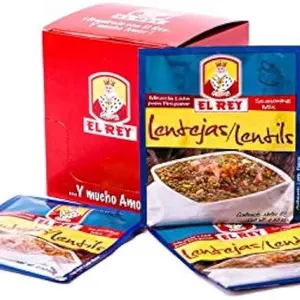 El Rey - 12 Pack Colombian Lentils Seasoning Packet